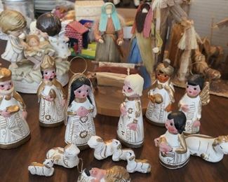 Vintage nativity from Mexico 
