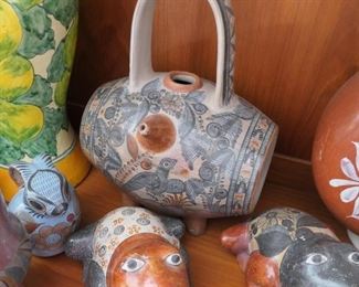Tolana and Puebla pottery