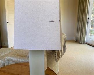 Ceramic green lamp $100