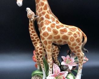 Fitz & Floyd giraffe mother and calf $150
