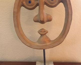 David Gill, Bennington Pottery unglazed ceramic (more pics available) $750