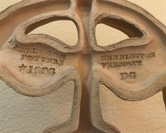 David Gill, Bennington Pottery unglazed ceramic (more pics available) $750