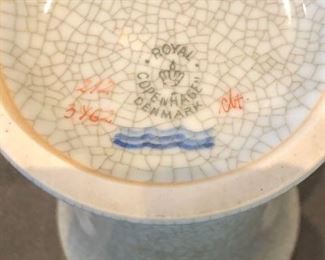 Royal Copenhagen ceramic vase $100 (more pics available)