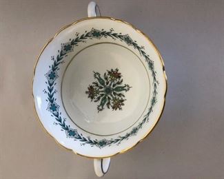 Set of 12 Coalport (English) china “Geneva”. Dinner, salad, accent, B&B, soup bowls, saucers $480