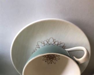 Royal Doulton tea set 6, pattern Desert Star. $150