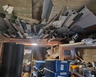 aluminum leaders for water drainage