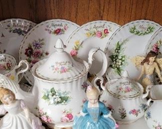 Royal Albert Month Tea Set Collection