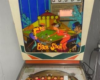 Pinball Machine - Gottliebs BANK SHOT- $500.