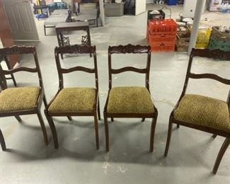 4 Mahogany Dining Room  Side Chairs - $ 140.00