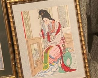Water Color in Frame- $40.00