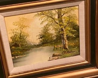 Oil on Canvas  - Landscape - $50.