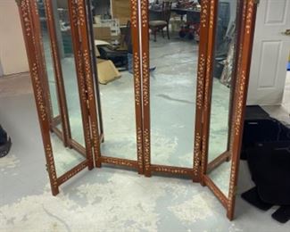 4 panel mirror