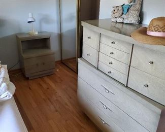 MCM Chest of drawers (1) of (2) nightstands