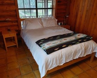 Nice maple mission style bed