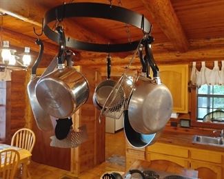 Vintage Faberware stainless pots