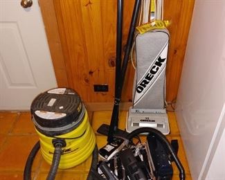 Vaccuums and implements