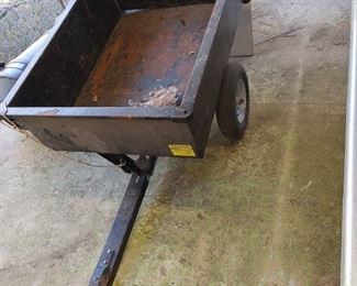 Utility wagon for atv or tractor