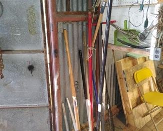 Lots of yard/ranch tools