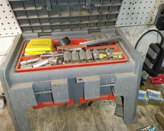 Toolchest full of sockets/handtools