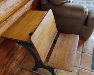 Antique schooldesk