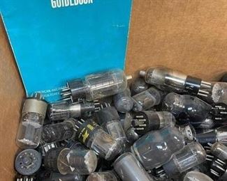 Large Mixed Box of Unboxed Untested Radio TV Vacuum Tubes