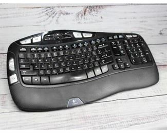 Logitech K350 Wireless Wave Keyboard with Palm Rest