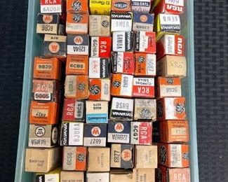 Mixed Lot Untested Radio TV Vacuum Tubes