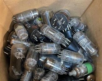 Mixed Variety Unboxed Radio TV Vacuum Tubes Untested