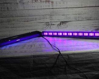 Pair of Black Light Party Room Mood Lighting Bars
