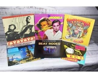 Retro Record Lot New Wave, Electronic Dance, Rock