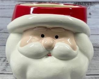 Santa Clause Christmas Holiday Bowl