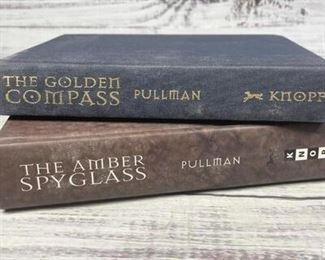 The Golden Compass The Amber Spyglass by Philip Pullman Set of Two Books