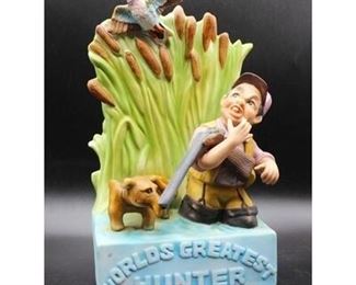 Vintage Aesthetic Classics Amaretto Worlds Greatest Hunter Liqueur Decanter