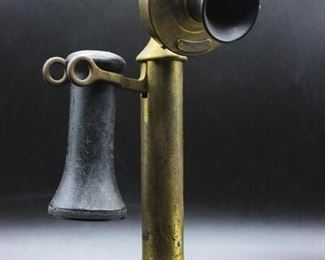 Vintage Antique Western Electric Standing Candlestick Telephone