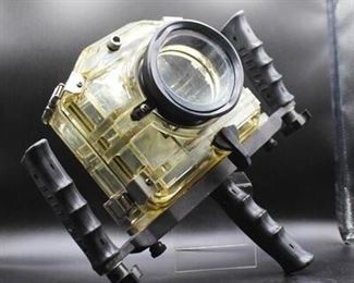 Vintage Ikelite Underwater Ocean Diving SLRAF Camera Case Housing