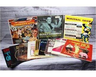 Vintage Lot Miscellaneous of Blues, Swing, New Classical, Orchestral Band Records