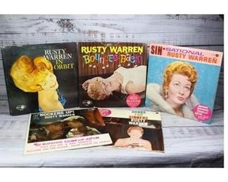 Vintage Rusty Warren Record Lot