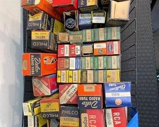Vintage Vacuum Tube Lot Untested