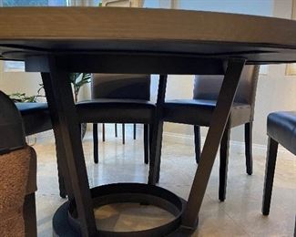 Allan Copley Designs  Round table and 6 chairs april