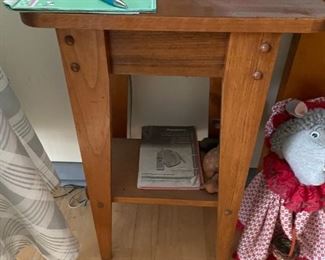. . . a nice end table/night stand