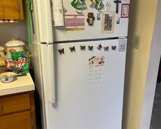 . . . this is a 28-inch newer fridge