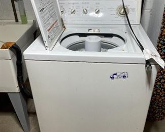 . . . and washer
