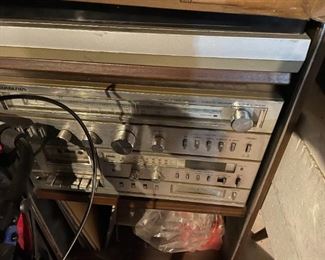 . . . some retro stereo equipment