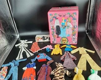 Barbie Box and Clothes