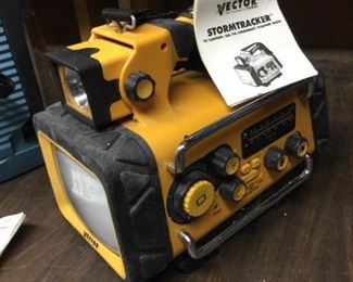 Vector Storm Tracker and Sport TV Lantern