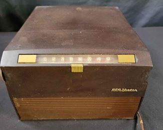 Vintage RCA Victor Radio and Record Player