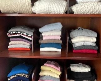 VINTAGE AND NAME BRAND SWEATERS 