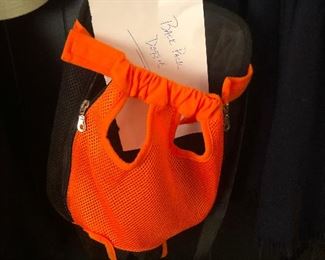 Backpack to pack your small pet!!