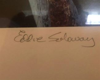 signed by Eddie Soloway