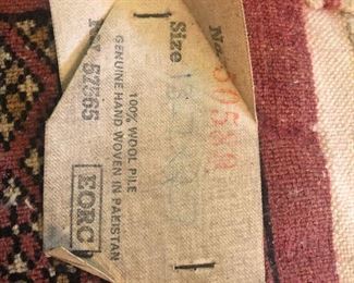 Or Pakistan rug (they look alike to me)